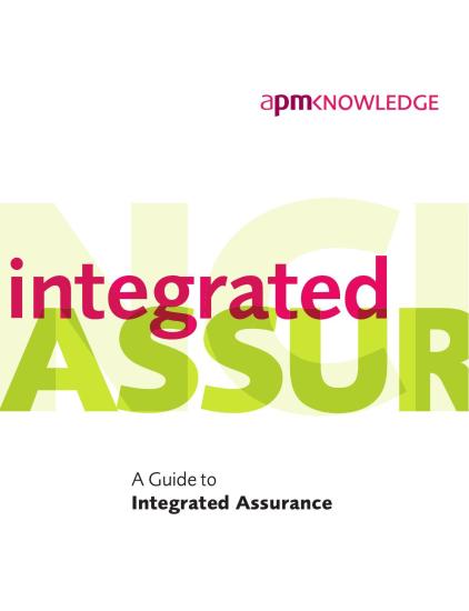 A Guide to Integrated Assurance