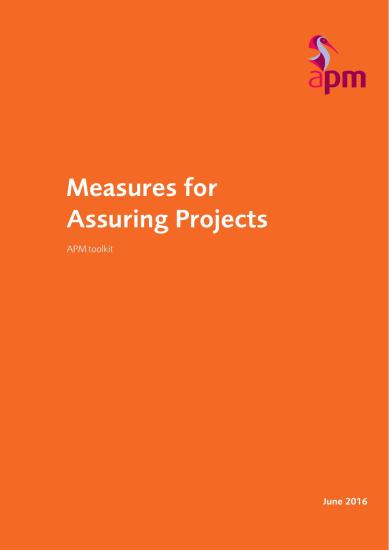 Measures for Assuring Projects