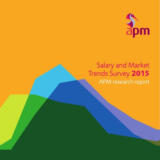 Salary and Market Trends Survey 2015
