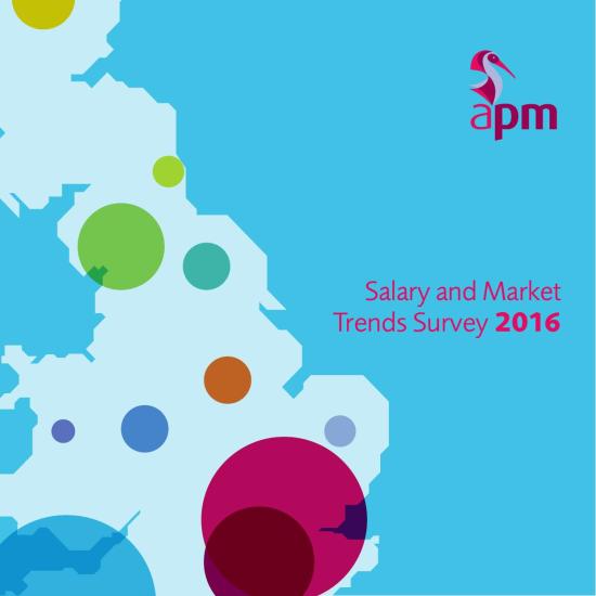 Salary and Market Trends Survey 2016