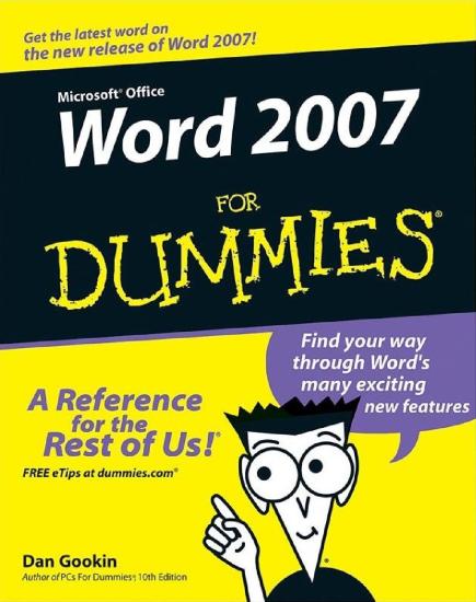 Word 2007 for Dummies