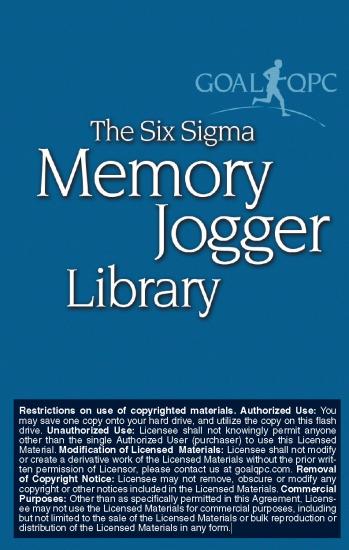 The Six Sigma Memory Jogger Library
