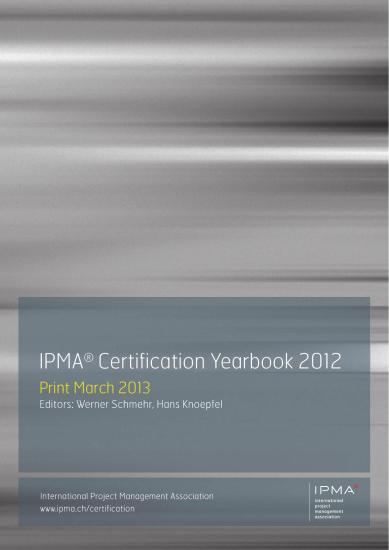 IPMA Certification Yearbook 2012