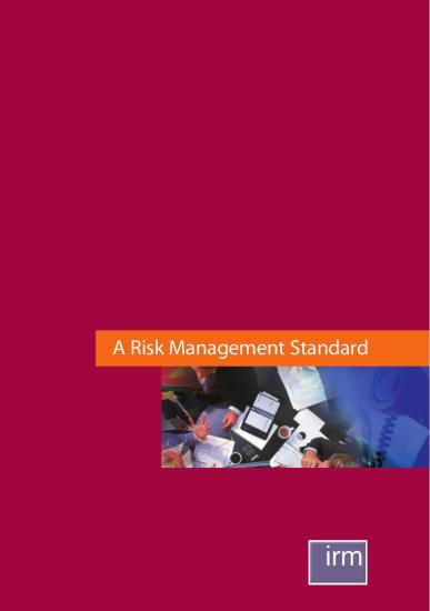 A Risk Management Standard