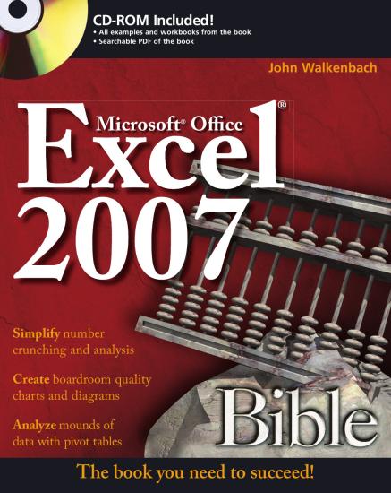 Microsoft Office Excel 2007 Bible