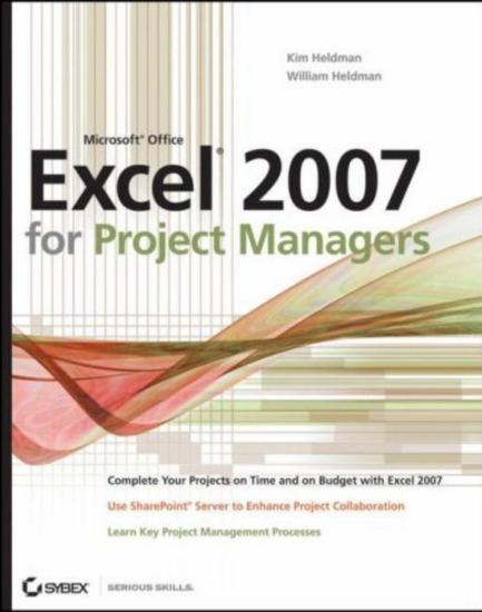 Microsoft Office Excel 2007 for Project Managers