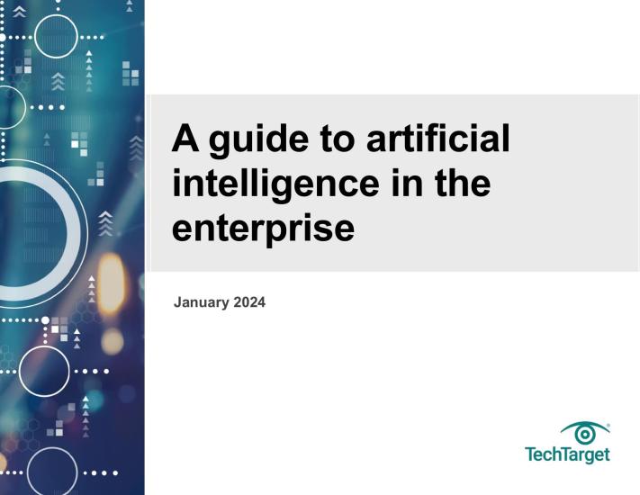 A Guide to AI in the Enterprise