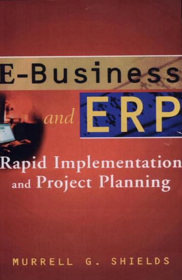 E-Business and ERP: Rapid Implementation and Project Planning