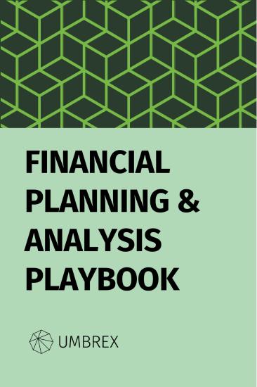 The Financial Planning & Analysis Playbook